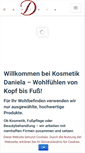 Mobile Screenshot of kosmetik-daniela.at